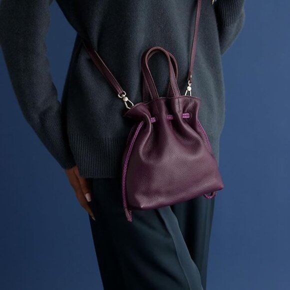 The Sak Drawstring Crossbody w/Free Rebeccca Minkoff Leather Pouch - Picture 2 of 15